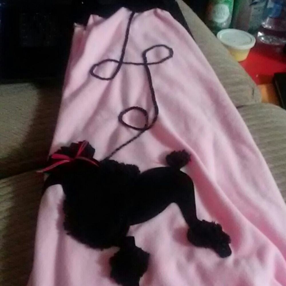 Halloween poodle skirt